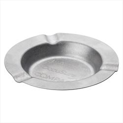HST41234 Vintage Pewter Stainless Steel Ashtray With Custom Imprint